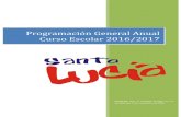 Programación General Anual Curso Escolar 2016/2017