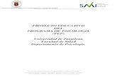 PROYECTO EDUCATIVO DEL PROGRAMA DE PSICOLOGIA (PEP ...