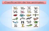3. clasificación de los animales