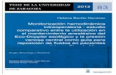 Monitorización hemodinámica intraoperatoria : estudio comparativo ...