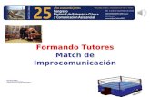 Tj6 formando tutores ii-match de improcomunicación