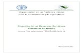 Informe Recursos Genéticos Forestales de Mexico FAO