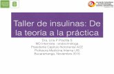 Conferencia - Taller Insulinas en atención primaria