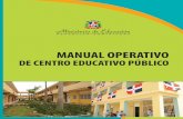 Manual operativo de centro educativo publico  (web)
