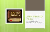 Año bíblico 2016