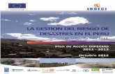 la gestión del riesgo de desastres en el peru documento pais perú ...