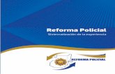 Reforma Policial: Sistematización de una experiencia