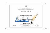 Lengua y Literatura Castellano y Guaraní