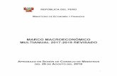 MARCO MACROECONÓMICO MULTIANUAL 2017-2019 REVISADO