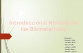 Historia de los Biomateriales Dentales