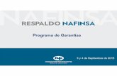 Respaldo NAFINSA - Programa de Garantías