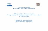 Gobierno del Estado de Guanajuato Dirección General de Registros ...