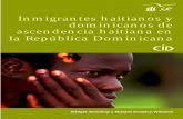 Inmigrantes haitianos y dominicanos de ascendencia haitiana en la ...