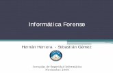 Informatica Forense - Hernan Herrera