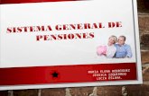 El sistema general de pensiones