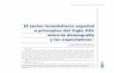 El sector inmobiliario español a principios del Siglo XXI: entre la ...