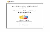 Plan Estratégico Institucional 2011 - 2013 Ministerio de Industrias y ...