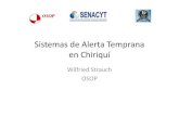 Sistemas de Alerta Temprana en Chiriquí