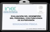 PROCESO DE EVALUACIÓN DEL DESEMPEÑO DEL PERSONAL CON FUNCIONES DE SUPERVISIÓN EN EDUCACIÓN FÍSICA