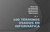100 términos usados en informática