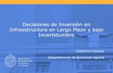 Guillermo Donoso: Decisiones de inversión en infraestructura en ...