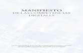 Manifiesto de las competencias digitales