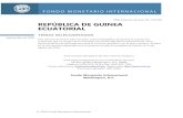 República de Guinea Ecuatorial: Temas Seleccionados; FMI ...