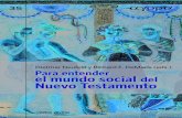 el mundo social del Nuevo Testamento