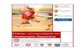 Máster Universitario en Fisioterapia Deportiva