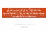 Informe Independiente de Honduras para el Comité de Expertos del ...