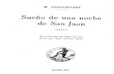 William Shakespeare, Sueño de una noche de San Juan, traducción ...