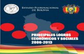PRINCIPALES LOGROS ECONÓMICOS Y SOCIALES 2006-2013