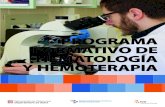 PROGRAMA FORMATIVO DE HEMATOLOGÍA Y HEMOTERAPIA ...
