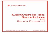 Convenio de Servicios de Banca Personal