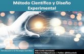 El Metodo Cientifico y Diseño Experimental