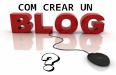 Com crear un blog