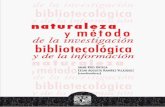 Libro: "Naturaleza y método de la investigación bibliotecológica y de ...