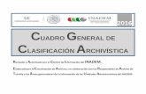 2016 CUADRO GENERAL DE CLASIFICACIÓN ARCHIVÍSTICA