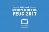 Resultados Encuesta Elecciones FEUC 2017