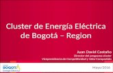 Cluster de Energía Eléctrica de Bogotá – Region