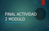 Actividad modulo 2 Universidad de santiago de chile