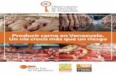 Producir carne en Venezuela. Un via crucis más que un riesgo