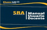 Manual de Usuario Docente Sistema Registro de Asistencia (PDF ...