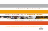 Informe del Foro Regional de Agroindustrias en América Latina ...
