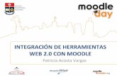 INTEGRACIÓN DE HERRAMIENTAS WEB 2.0 CON MOODLE