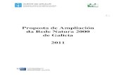 Proposta de Ampliación da Rede Natura 2000 de Galicia