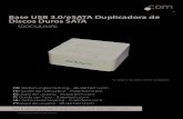 Base USB 3.0/eSATA Duplicadora de Discos Duros SATA
