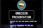 OneCoin Short Presentation