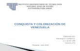 conquista y colonización de Venezuela