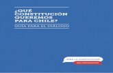 Guía para el Diálogo - Nueva Constitución para Chile